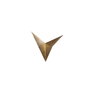 Opviq Bird - 3203 Aplique de Pared Cobre Vintage